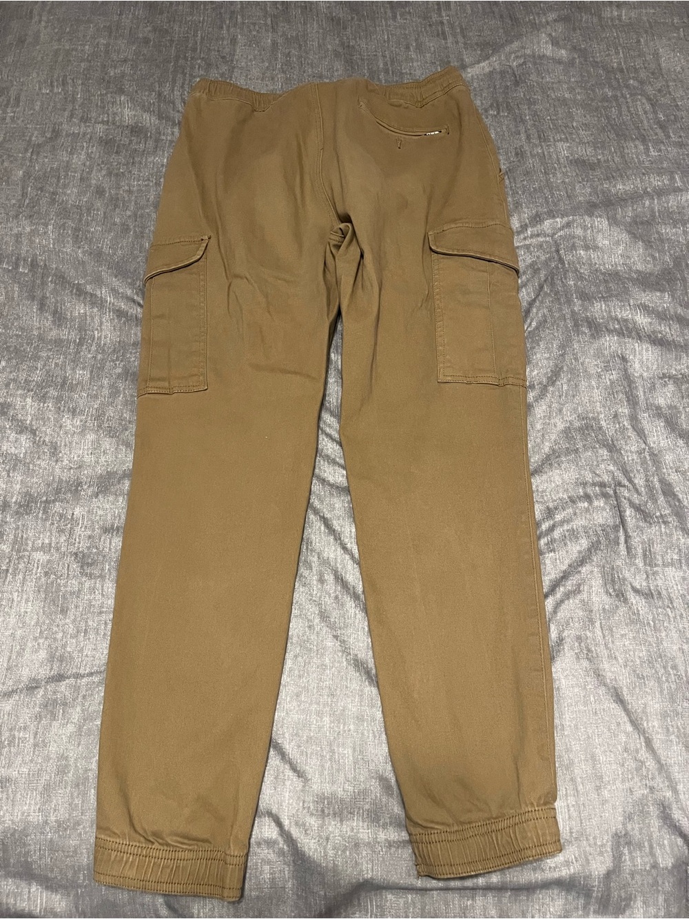 RSQ Men's Cargo Joggers in Tan, Olive & Khaki - Picture 8 of 8